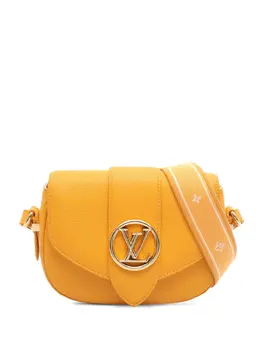 Louis Vuitton Pre-Owned: Жёлтая сумка через плечо 