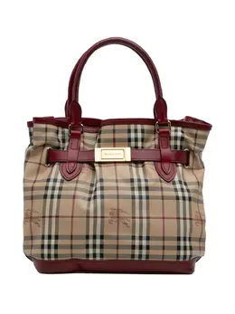 Burberry Pre-Owned: Коричневая сумка 