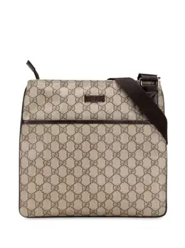 Gucci Pre-Owned: Коричневая сумка через плечо 