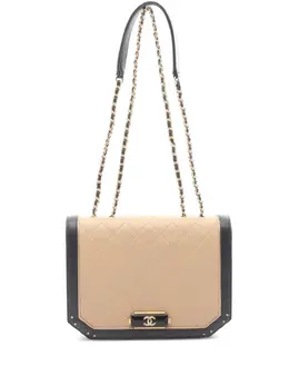 CHANEL Pre-Owned: Двухцветная сумка 