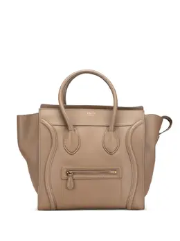 Celine Pre-Owned: Коричневая сумка-шоппер 