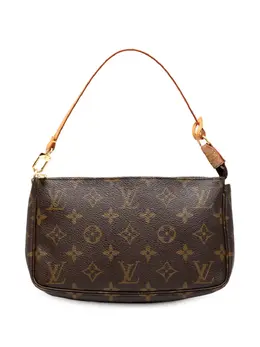 Louis Vuitton Pre-Owned: Коричневая сумка 