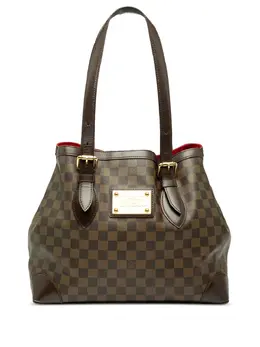 Louis Vuitton Pre-Owned: Коричневая сумка-шоппер 