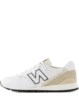 New Balance: Белые кроссовки  996
