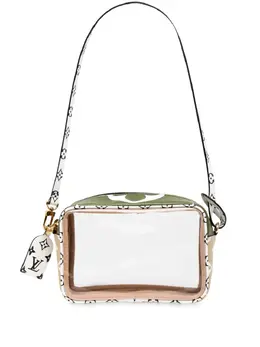 Louis Vuitton Pre-Owned: Зелёная сумка 