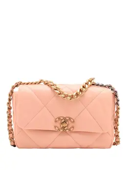 CHANEL Pre-Owned: Розовая сумка 