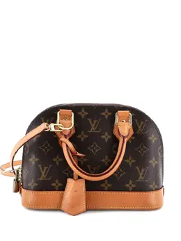 Louis Vuitton Pre-Owned: Коричневая сумка 