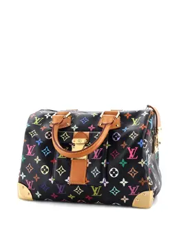 Louis Vuitton Pre-Owned: Многоцветная сумка 