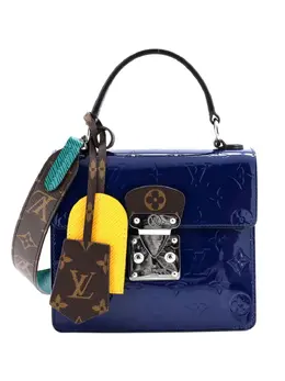 Louis Vuitton Pre-Owned: Голубая сумка 