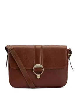 Barbour: Коричневая сумка через плечо 