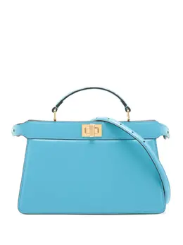 Fendi Pre-Owned: Голубая сумка 
