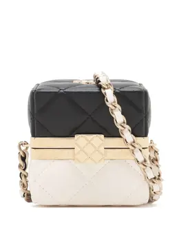 CHANEL Pre-Owned: Двухцветный клатч 