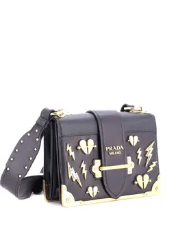 Prada Pre-Owned: Чёрная сумка через плечо 