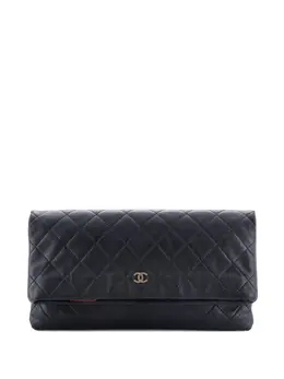 CHANEL Pre-Owned: Светлый клатч 