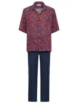 KITON: Льняной костюм 