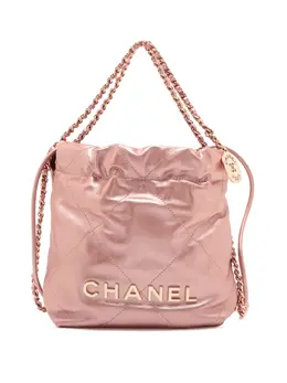 CHANEL Pre-Owned: Розовая сумка 