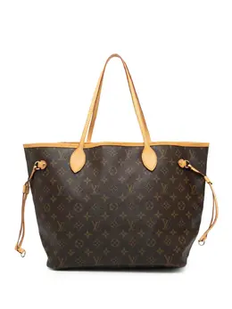 Louis Vuitton Pre-Owned: Коричневая сумка-шоппер 