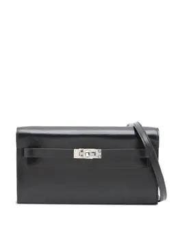 Hermès Pre-Owned: Чёрный кошелёк 