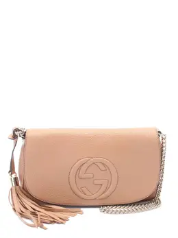 Gucci Pre-Owned: Коричневая сумка через плечо 
