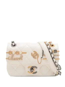 CHANEL Pre-Owned: Двухцветная сумка через плечо 