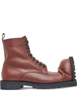Comme des Garçons Homme Plus: Коричневые ботинки 