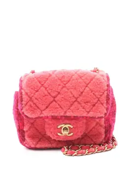 CHANEL Pre-Owned: Розовая сумка через плечо 