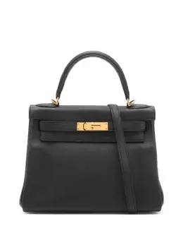 Hermès Pre-Owned: Чёрная сумка 
