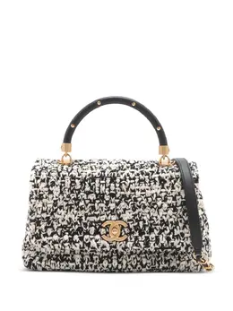 CHANEL Pre-Owned: Чёрная сумка на руку 