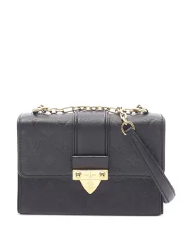 Louis Vuitton Pre-Owned: Чёрная сумка через плечо 
