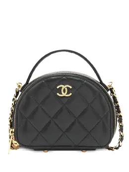 CHANEL Pre-Owned: Чёрная сумка 