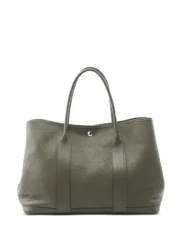 Hermès Pre-Owned: Зелёная сумка-шоппер 