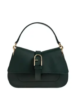 Furla: Зелёная сумка-шоппер 