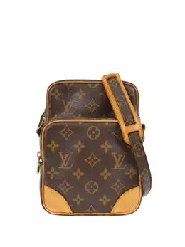 Louis Vuitton Pre-Owned: Коричневая сумка через плечо 
