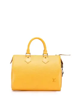 Louis Vuitton Pre-Owned: Жёлтая сумка 