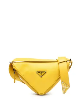 Prada Pre-Owned: Жёлтая сумка 