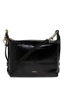 Furla: Чёрная сумка 