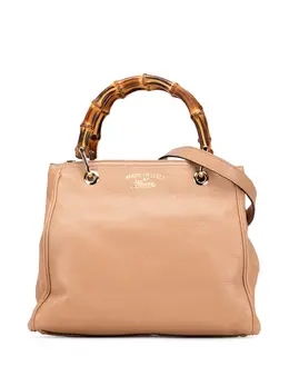 Gucci Pre-Owned: Коричневая сумка-шоппер 