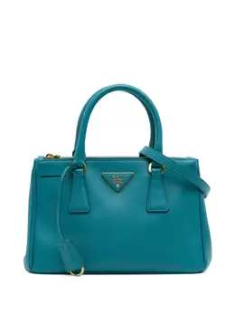 Prada Pre-Owned: Голубая сумка 