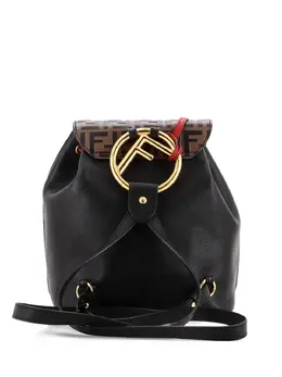 Fendi Pre-Owned: Чёрный рюкзак 