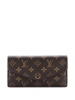 Louis Vuitton Pre-Owned: Коричневый кошелёк 