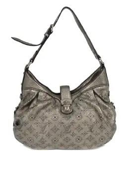 Louis Vuitton Pre-Owned: Серебристая сумка 