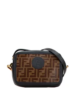 Fendi Pre-Owned: Коричневая сумка через плечо 