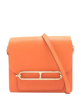 Hermès Pre-Owned: Оранжевая сумка через плечо 