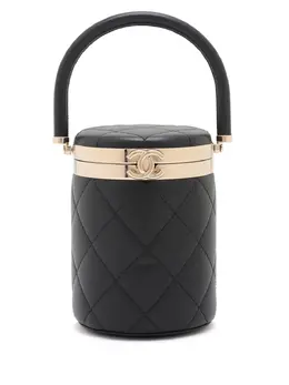 CHANEL Pre-Owned: Чёрная сумка 