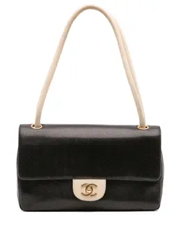 CHANEL Pre-Owned: Чёрная сумка 