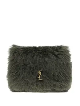 Saint Laurent: Зелёная сумка  Jamie