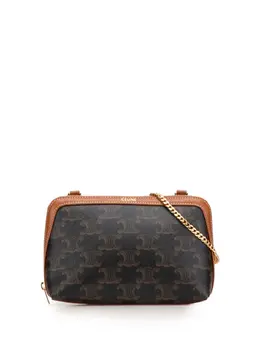 Celine Pre-Owned: Коричневый клатч 