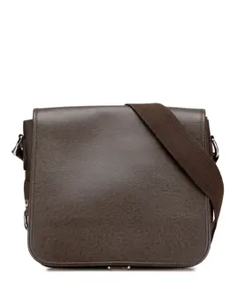 Louis Vuitton Pre-Owned: Коричневая сумка через плечо 