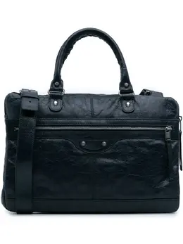 Balenciaga Pre-Owned: Голубой портфель 