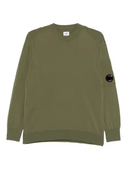 C.P. Company: Зелёный свитер  Lens